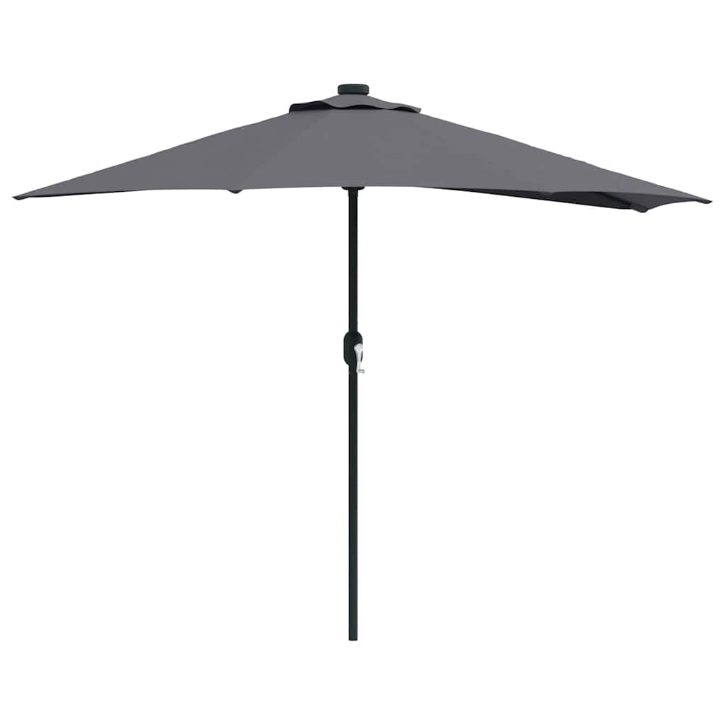 Garden Parasol Anthracite 294 x 150 x 224 cm