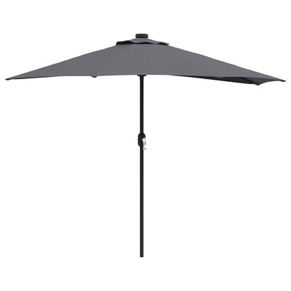 Garden Parasol Anthracite 294 x 150 x 224 cm