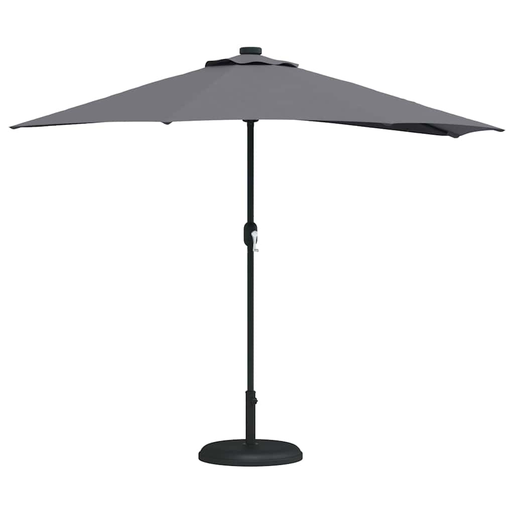 Garden Parasol Anthracite 294 x 150 x 224 cm