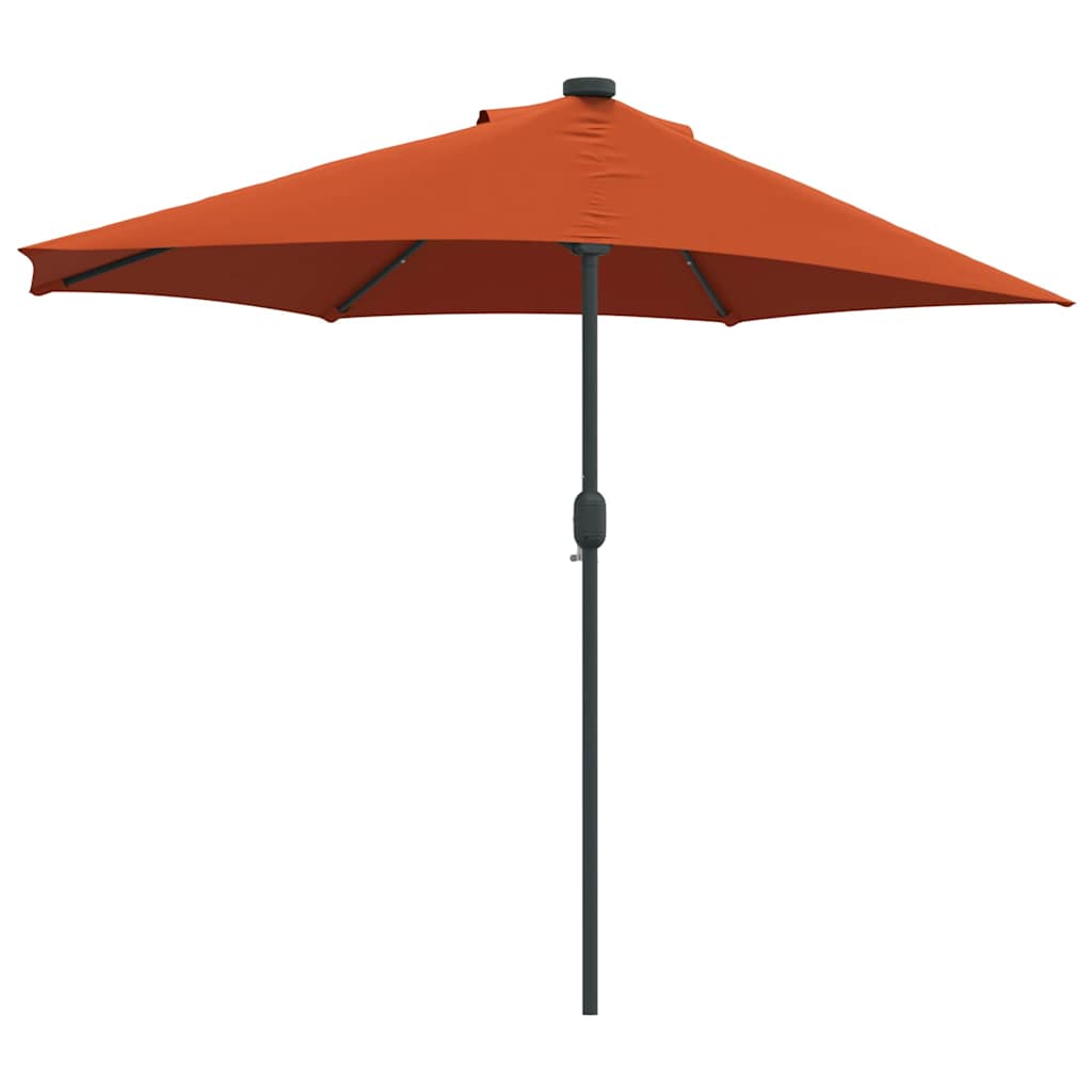 Garden Parasol Terracotta 294 x 150 x 224 cm