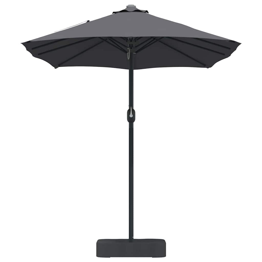 Garden Parasol Anthracite 385 x 209 x 244 cm