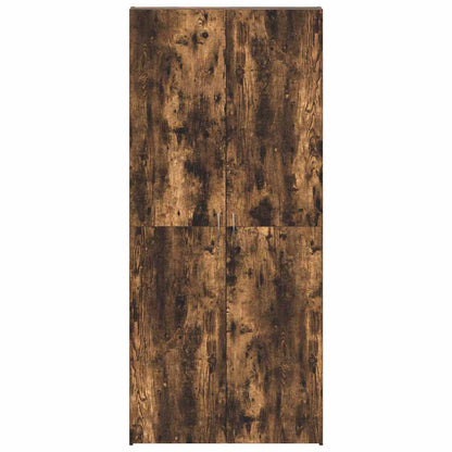 Shoe Cabinet 80 x 35.5 x 180 cm Engineered Wood Multicolour