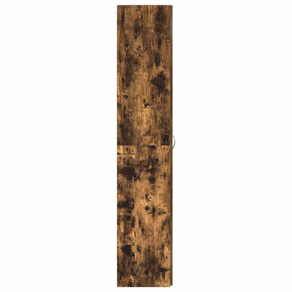 Shoe Cabinet 80 x 35.5 x 180 cm Engineered Wood Multicolour