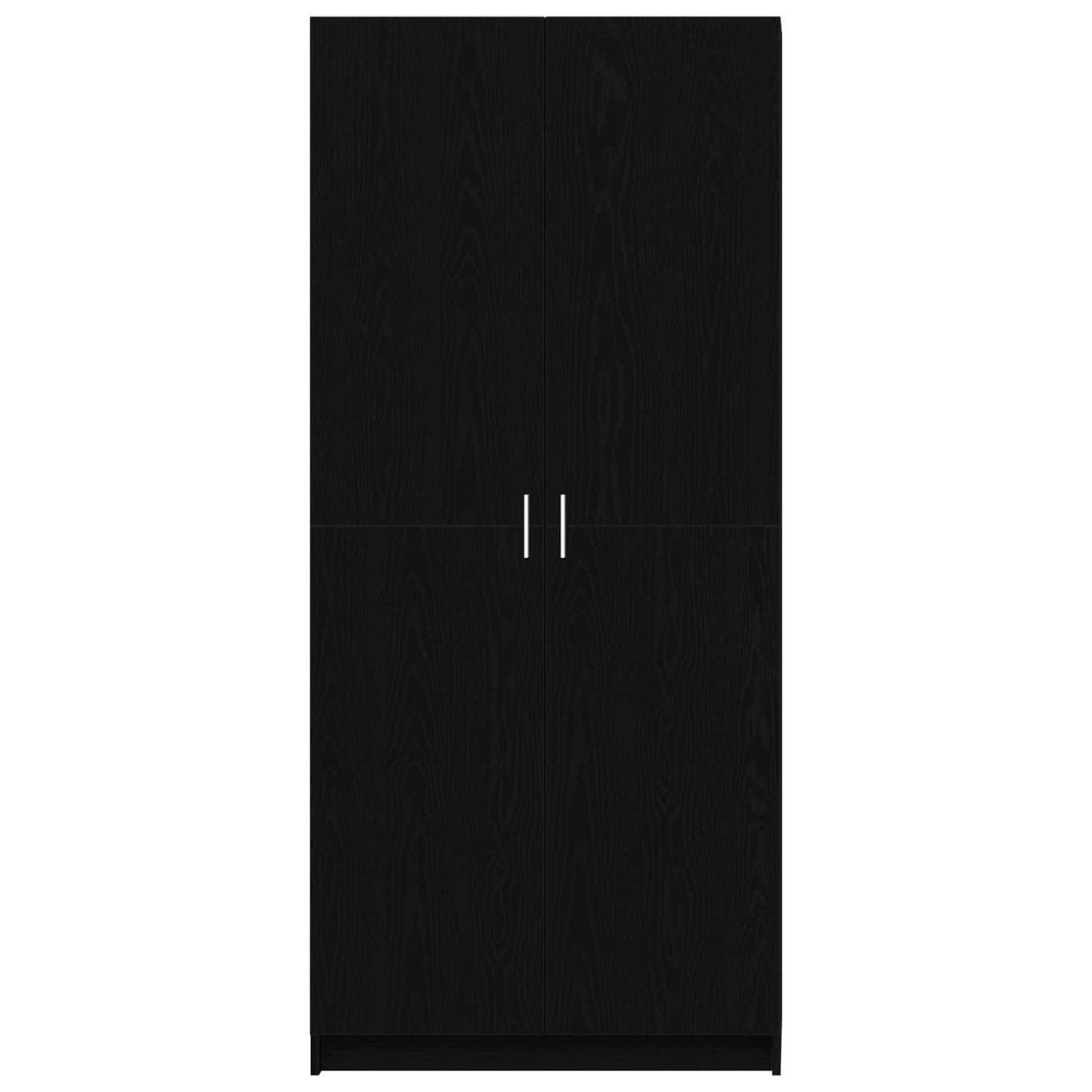 Wardrobe Black Oak 80 x 50.5 x 180 cm Engineered Wood