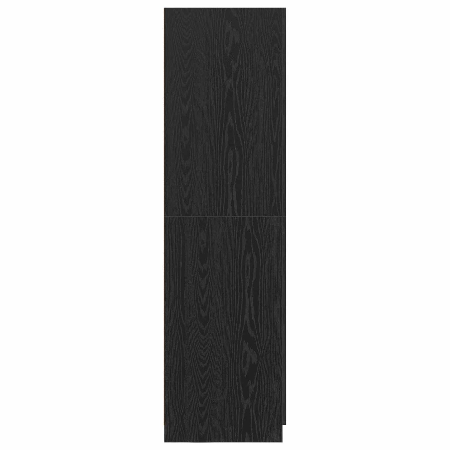 Wardrobe Black Oak 80 x 50.5 x 180 cm Engineered Wood