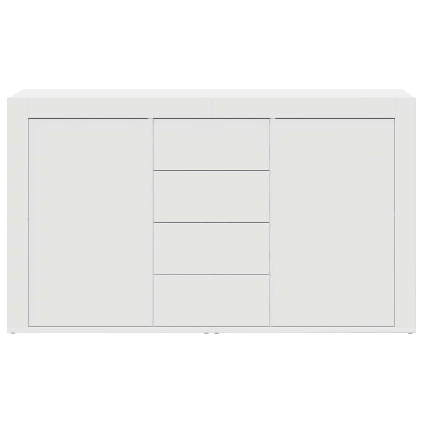 Sideboard with Drawer White 120 x 36 x 69 cm Engineered Wood
