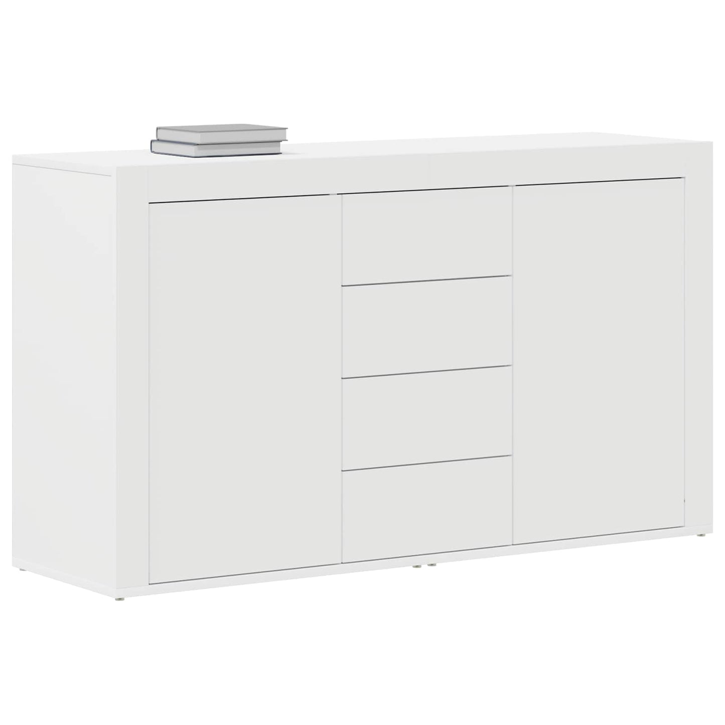 Sideboard with Drawer White 120 x 36 x 69 cm Engineered Wood