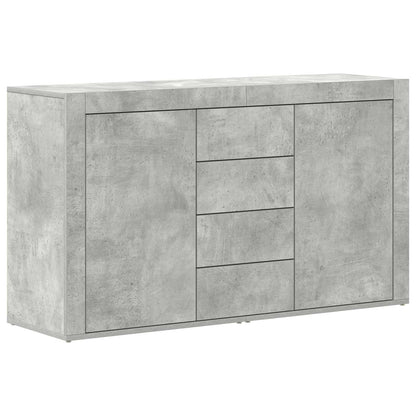 Sideboard Concrete Grey 120 x 36 x 69 cm Engineered Wood
