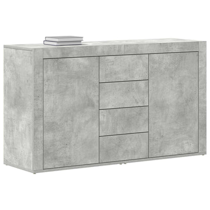 Sideboard Concrete Grey 120 x 36 x 69 cm Engineered Wood