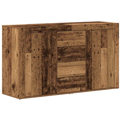 Sideboard with Drawer Old Wood 120 x 36 x 69 cm Engineered Wood