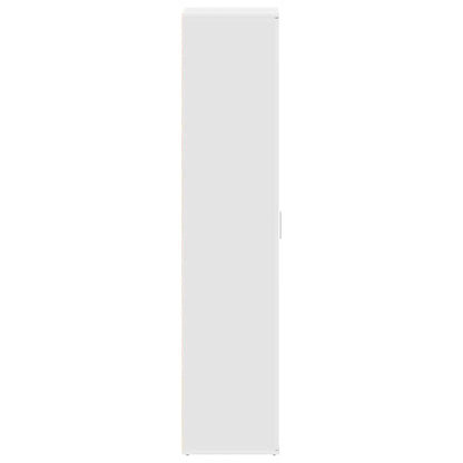 Shoe Cabinet with Shelf White 80 x 39 x 178 cm Engineered Wood