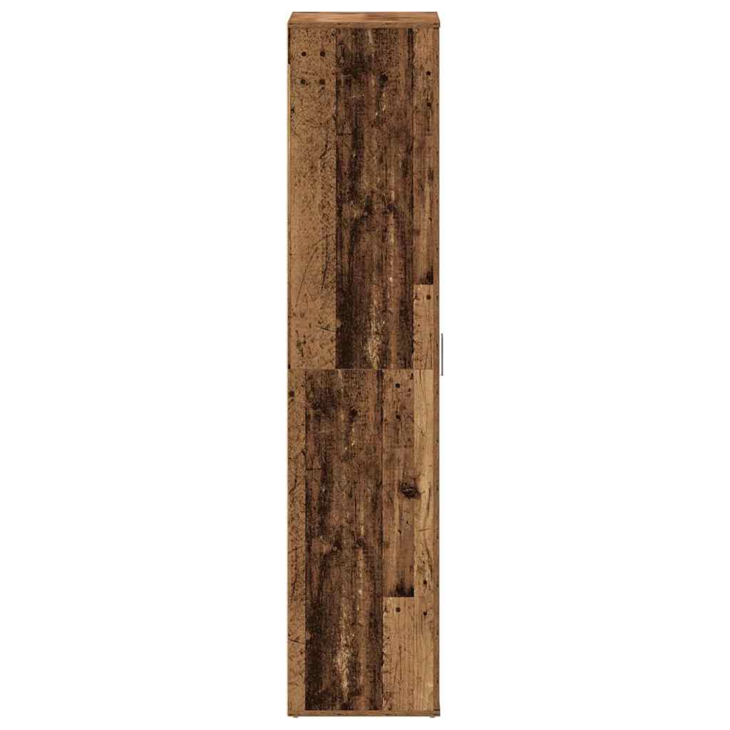 Shoe Cabinet Old Wood 80 x 39 x 178 cm Engineered Wood