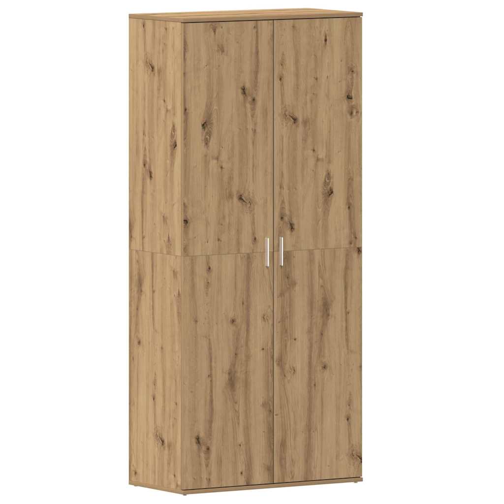 Shoe Cabinet Artisan Oak 80 x 39 x 178 cm Engineered Wood