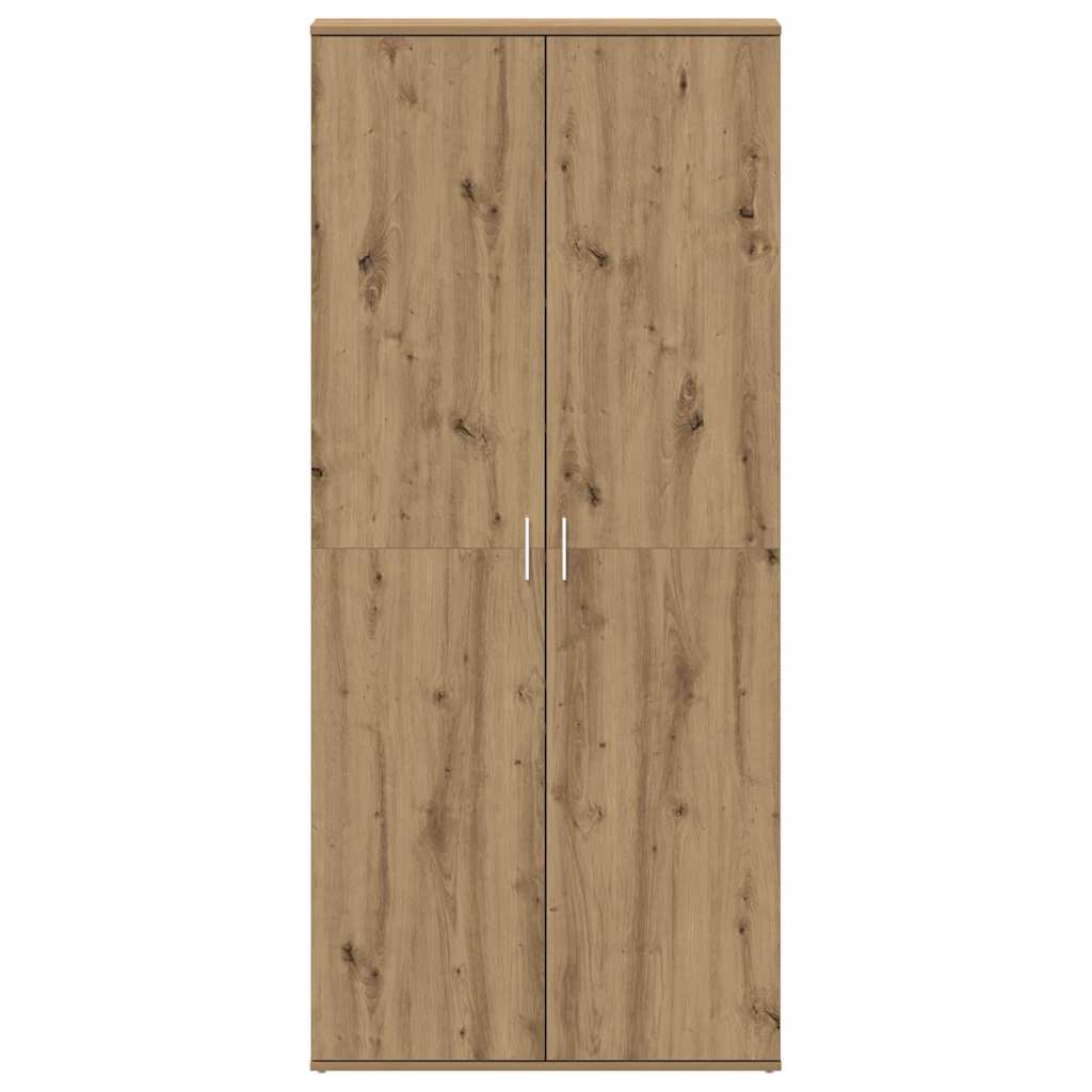 Shoe Cabinet 80 x 39 x 178 cm Engineered Wood Artisan Oak