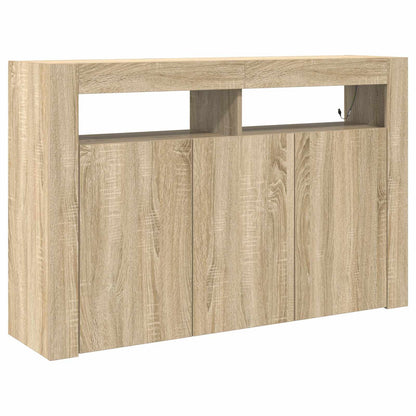 Sideboard Sonoma Oak 116 x 30 x 75 cm Engineered Wood