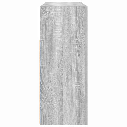 Sideboard Grey Sonoma 116 x 30 x 75 cm Engineered Wood