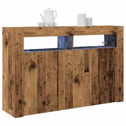 Sideboard Old Wood 116 x 30 x 75 cm Engineered Wood