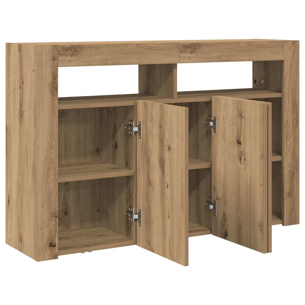 Sideboard Artisan Oak 116 x 30 x 75 cm Engineered Wood