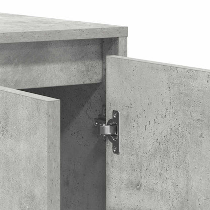 Sideboard Concrete Grey 135 x 41 x 75 cm Engineered Wood