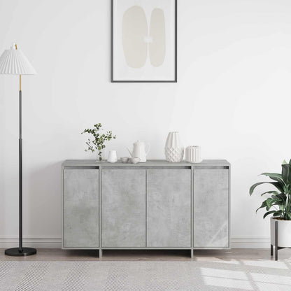Sideboard Concrete Grey 135 x 41 x 75 cm Engineered Wood