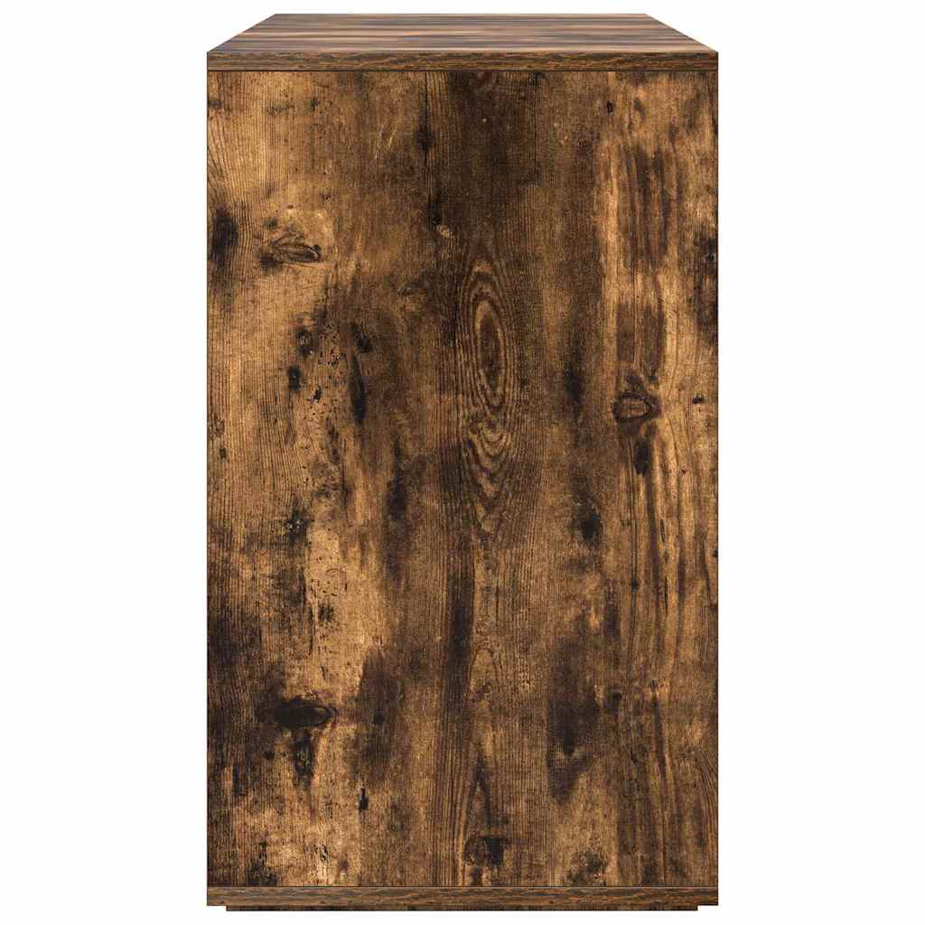 Sideboard Smoked Oak 135 x 41 x 75 cm Engineered Wood