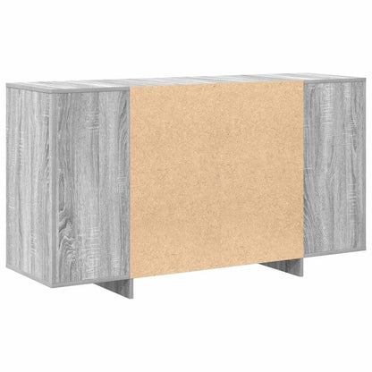 Sideboard Grey Sonoma 135 x 41 x 75 cm Engineered Wood