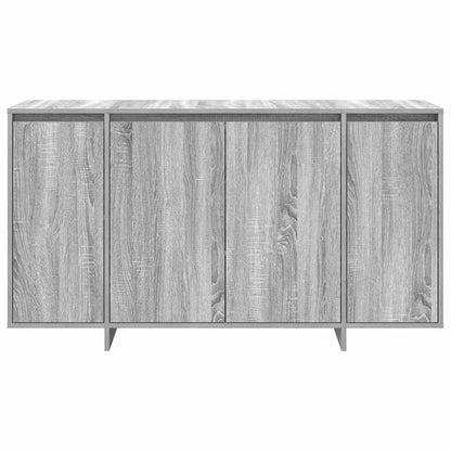 Sideboard Grey Sonoma 135 x 41 x 75 cm Engineered Wood
