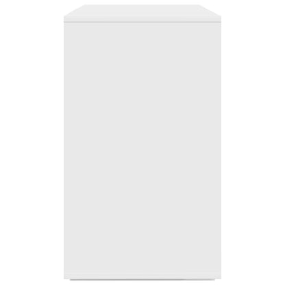 Sideboard White 120 x 41 x 75 cm Engineered Wood
