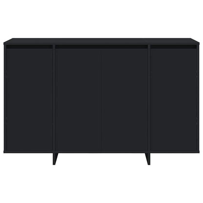 Sideboard Black 120 x 41 x 75 cm Engineered wood