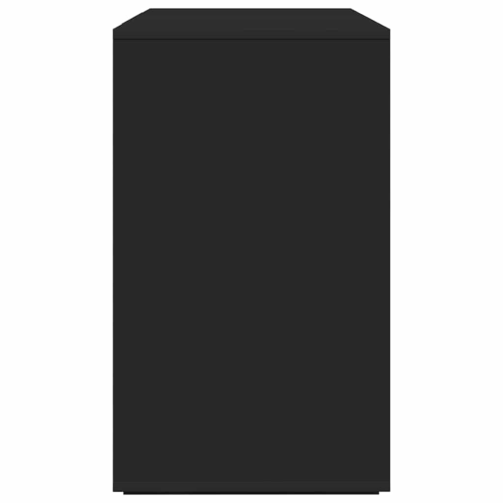 Sideboard Black 120 x 41 x 75 cm Engineered wood