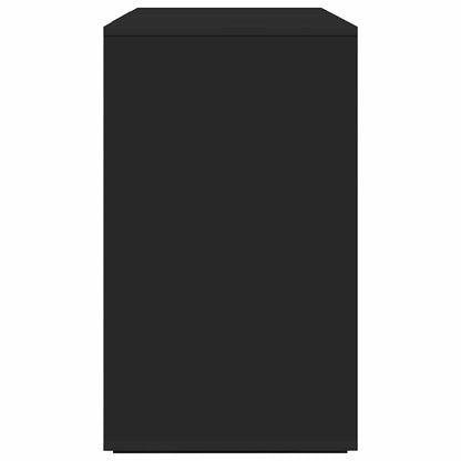 Sideboard Black 120 x 41 x 75 cm Engineered wood