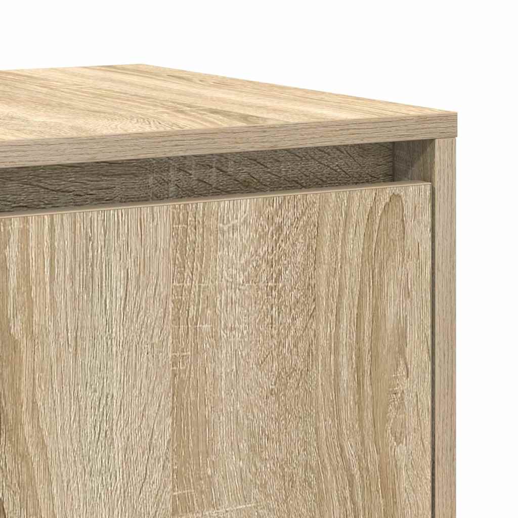 Sideboard Sonoma Oak 120 x 41 x 75 cm Engineered Wood