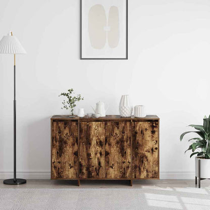 Sideboard Smoked Oak 120 x 41 x 75 cm Engineered Wood