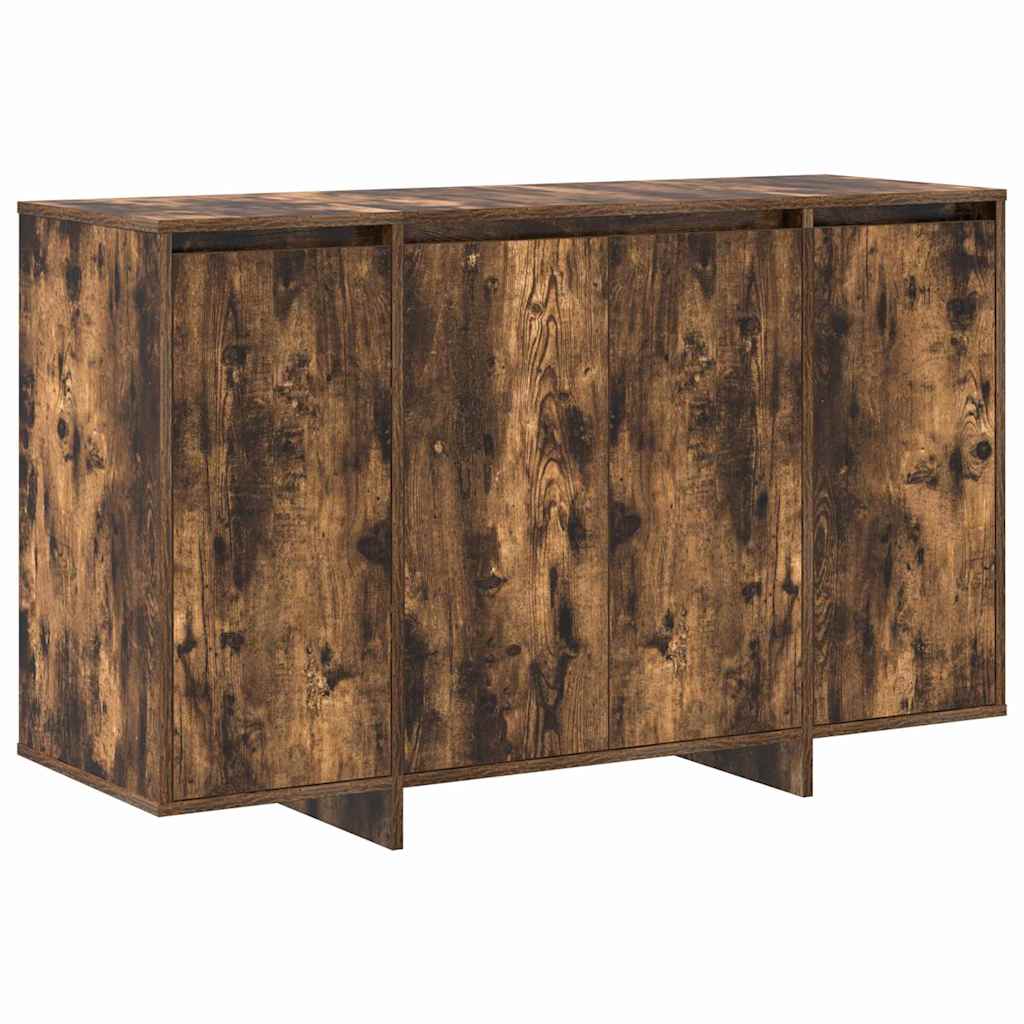 Sideboard Smoked Oak 120 x 41 x 75 cm Engineered Wood