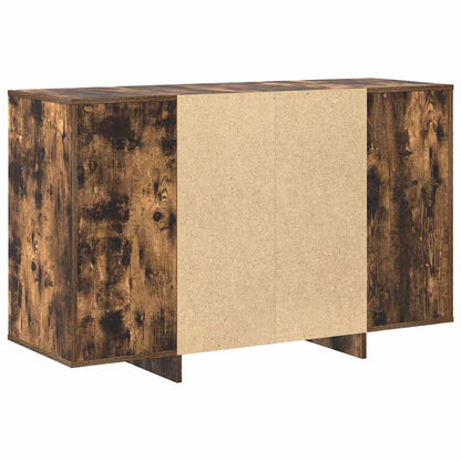 Sideboard Smoked Oak 120 x 41 x 75 cm Engineered Wood