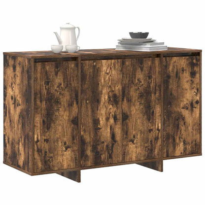 Sideboard Smoked Oak 120 x 41 x 75 cm Engineered Wood