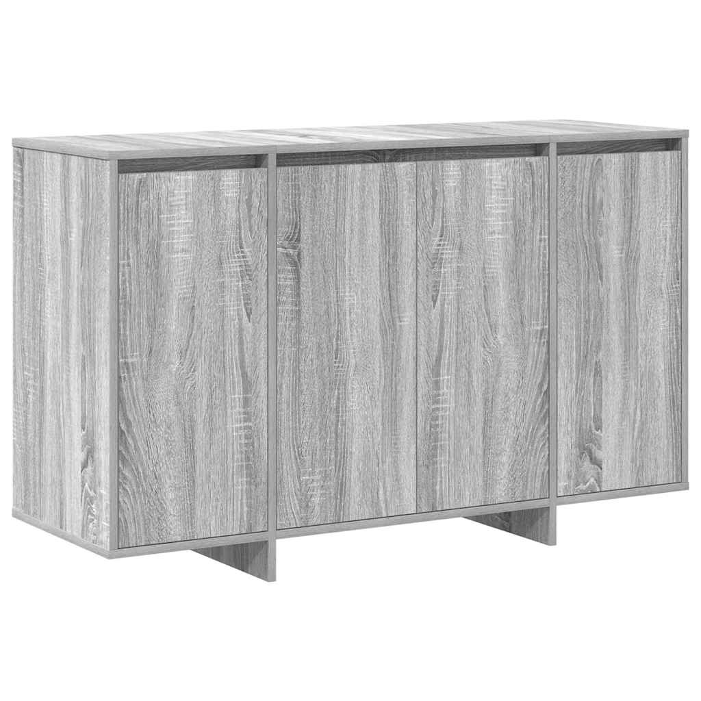 Sideboard Grey Sonoma 120 x 41 x 75 cm Engineered Wood
