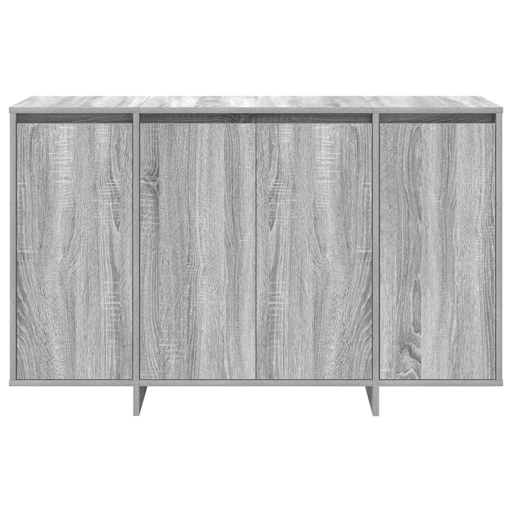 Sideboard Grey Sonoma 120 x 41 x 75 cm Engineered Wood