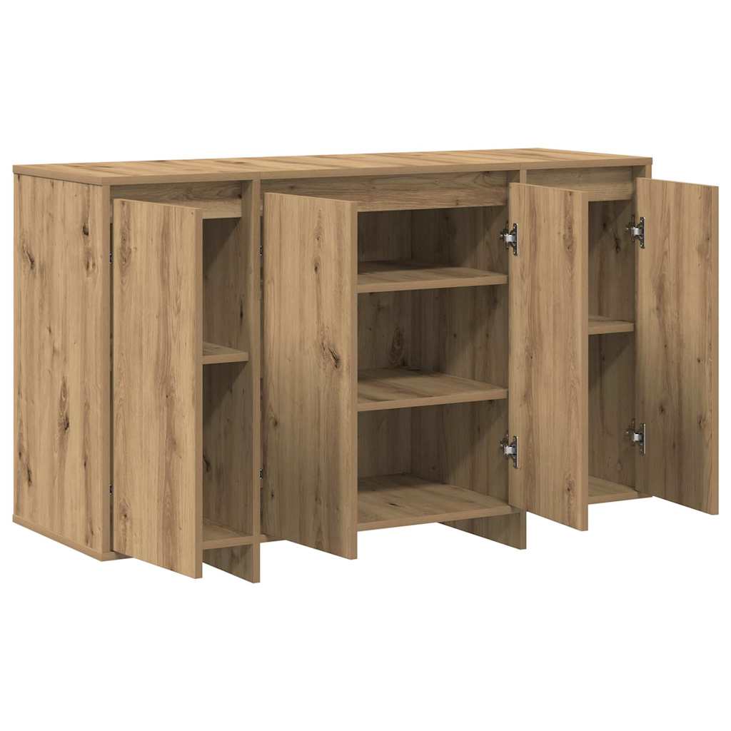 Sideboard Artisan oak 120 x 41 x 75 cm Engineered wood