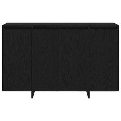 Sideboard Black oak 120 x 41 x 75 cm Engineered wood
