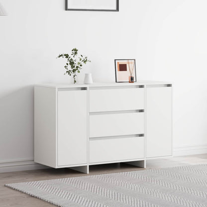 Sideboard with Drawer White 120 x 41 x 75 cm Engineered Wood