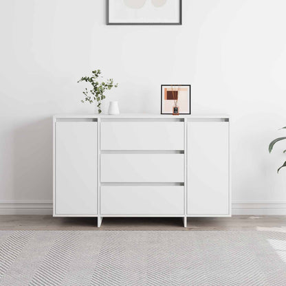 Sideboard with Drawer White 120 x 41 x 75 cm Engineered Wood