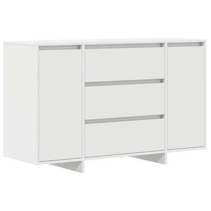 Sideboard with Drawer White 120 x 41 x 75 cm Engineered Wood