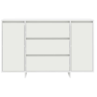 Sideboard with Drawer White 120 x 41 x 75 cm Engineered Wood