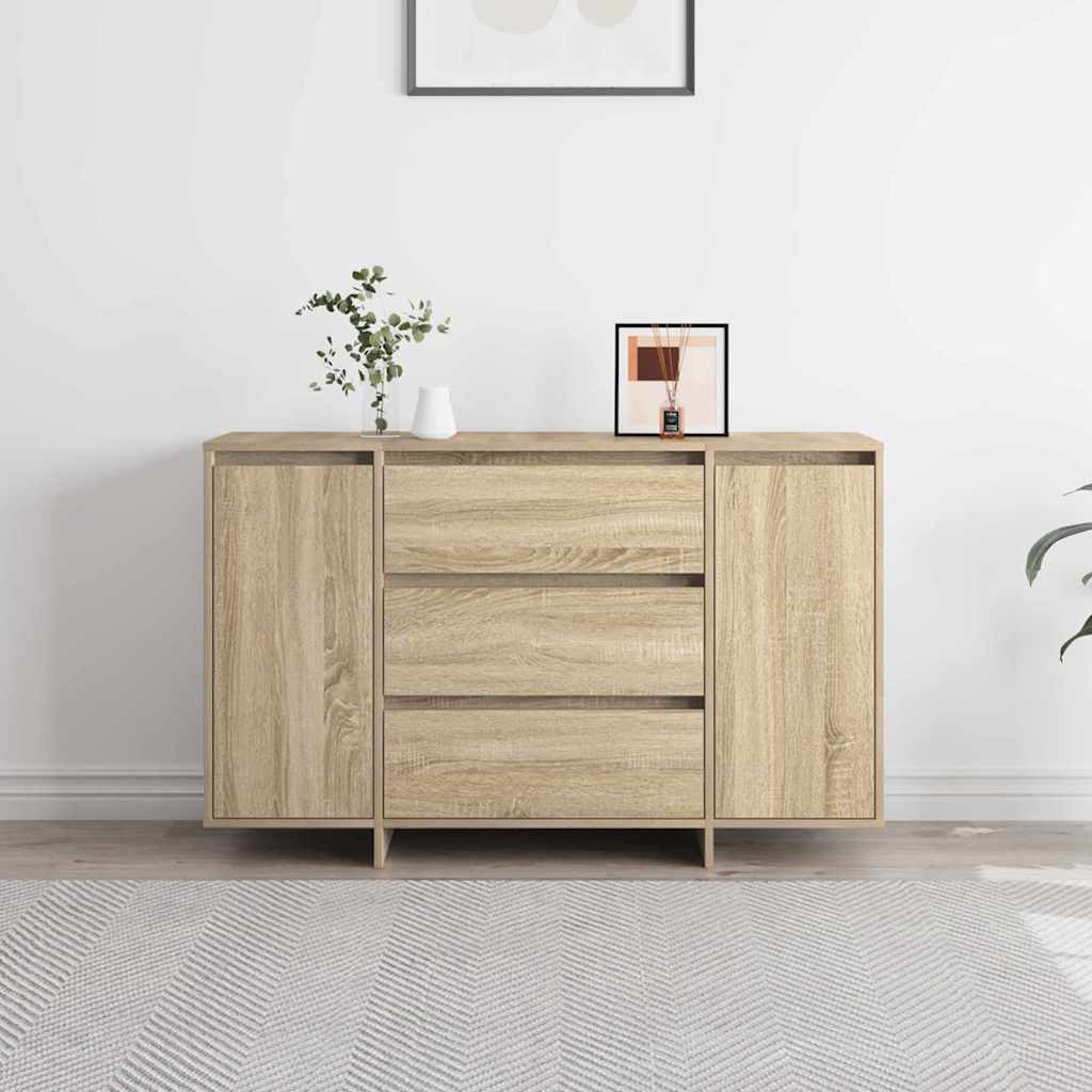 Sideboard Sonoma Oak 120 x 41 x 75 cm Engineered Wood