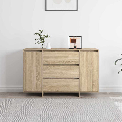 Sideboard Sonoma Oak 120 x 41 x 75 cm Engineered Wood