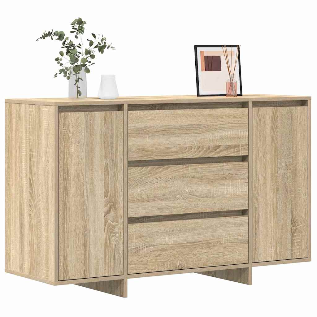 Sideboard Sonoma Oak 120 x 41 x 75 cm Engineered Wood