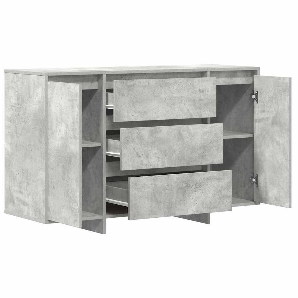Sideboard Concrete Grey 120 x 41 x 75 cm Engineered Wood