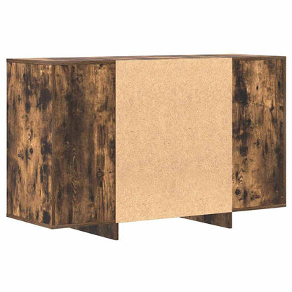 Sideboard Smoked Oak 120 x 41 x 75 cm Engineered Wood