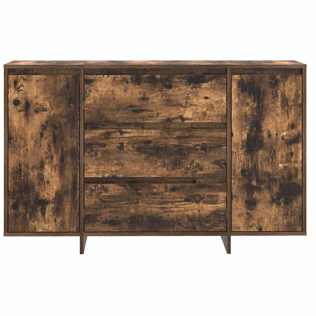 Sideboard Smoked Oak 120 x 41 x 75 cm Engineered Wood